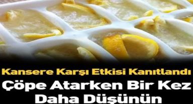 Donmuş limonun Faydası...
