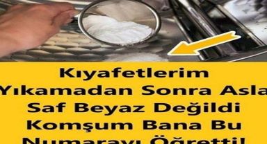 Çamaşır yumuşatıcıları en çok kullandığımız ürünler arasında yer alıyor.