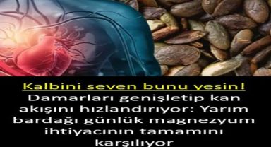 Kalbini seven bunu yesin! 
