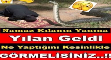 Namaz kılarken Gelen Misafir