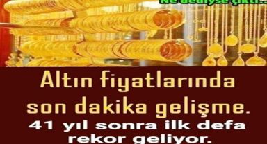 2024 yılı için altın fiyatlarının daha da 