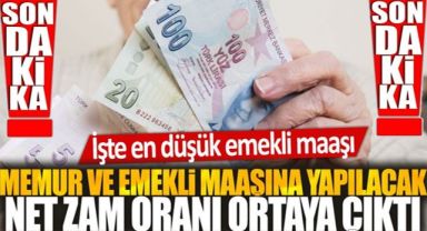 Emekli aylıkları baştan sona değişti: İşte zamlı maaş tablosu