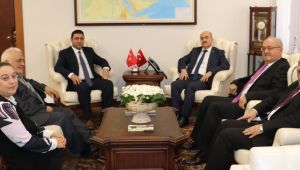 Kızılay yeni yönetimden ilk ziyaret 