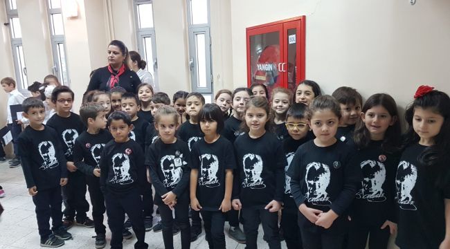 23 Nisan ilkokulundan 10 Kasımda anlamlı sergi