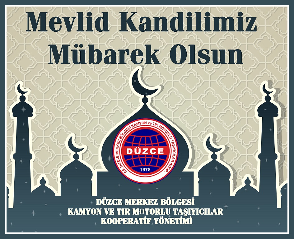 DÜZCE KAMYONCULAR KOOPERATİFİ KANDİLİ KUTLADI