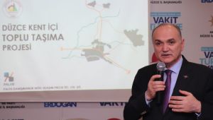 Düzce’nin toplu ulaşım sistemi sil baştan