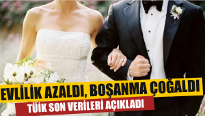 2 bin 450 çift 745 çift boşandı