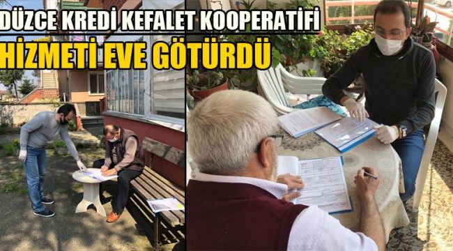 65 Yaş Üstü Esnafın İşlemleri Evlerinde Yapıldı