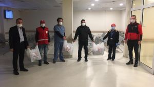 Kızılay'dan beyaz önlüklü kahramanlara şükran