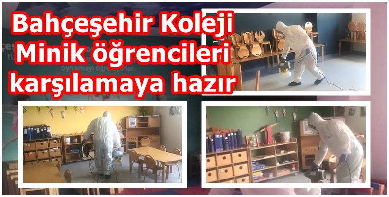 Bahçeşehir Koleji Minik öğrencileri karşılamaya hazır