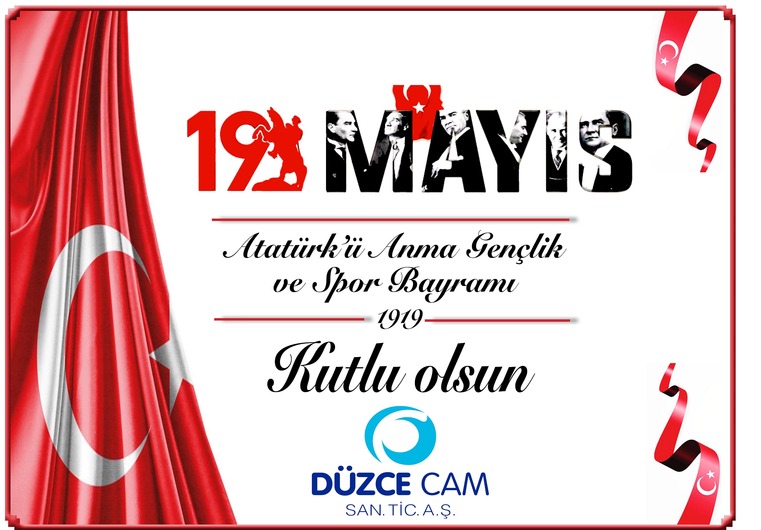 Düzce Cam 19 Mayısı Kutladı