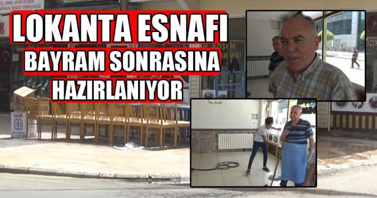Lokantalar Müşteriler İçin Hazırlanıyor