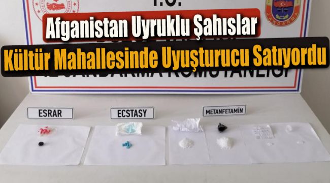 Yabancı uyruklu şahıslar uyuşturucu ile yakalandı