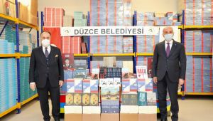 Düzce Belediyesinden tutuklu ve hükümlülere kitap desteği