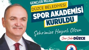 DÜZCE'DE ÇOCUKLAR SPOR YAPACAK