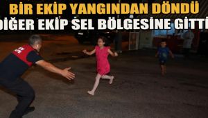 Babalarına böyle koştular