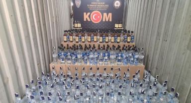 Polisten yılbaşı öncesi kaçak içki operasyonu