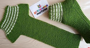 Bay Bayan çorap patik yapımı / İki şiş ile patik modelleri / Kolay bot patik modelleri / Örgü patik